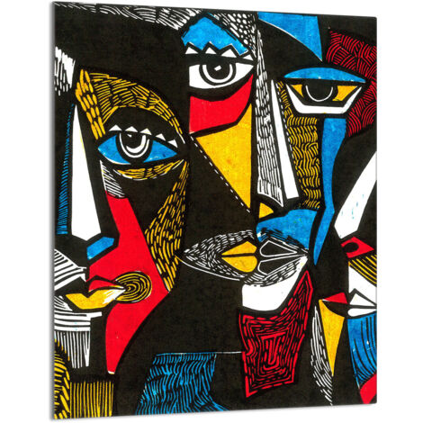 TAGLIERE IN VETRO 40x52 Pop Art