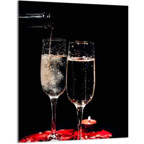 TAGLIERE IN VETRO 40x52 Vino
