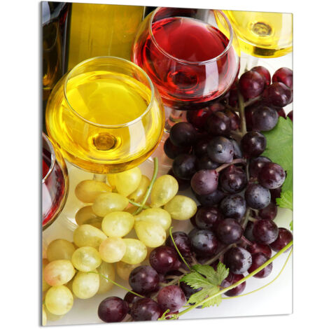 TAGLIERE IN VETRO 40x52 Vino