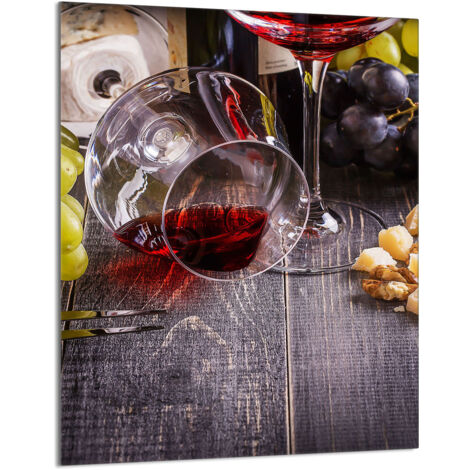 TAGLIERE IN VETRO 40x52 Vino