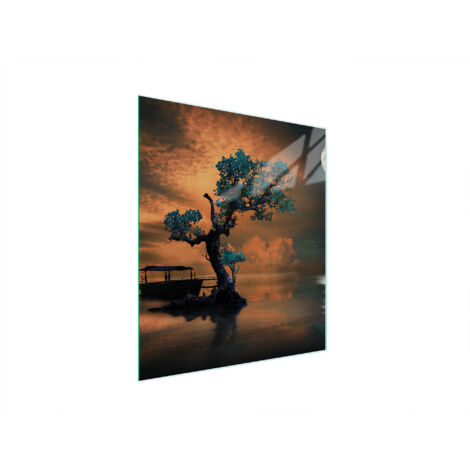 TAGLIERE IN VETRO 45x52 ALBERO
