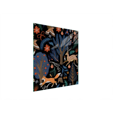 TAGLIERE IN VETRO 45x52 ANIMALI