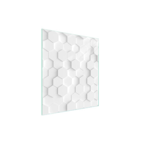 TAGLIERE IN VETRO 45x52 BIANCO
