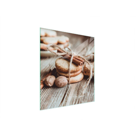 TAGLIERE IN VETRO 45x52 CANNELLA