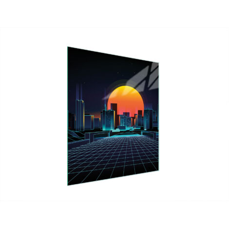 TAGLIERE IN VETRO 45x52 CITY