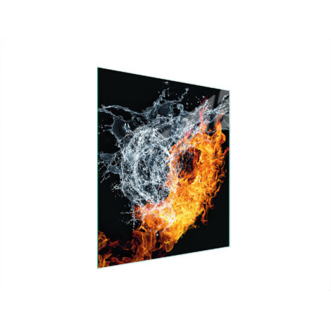 TAGLIERE IN VETRO 45x52 CUORE