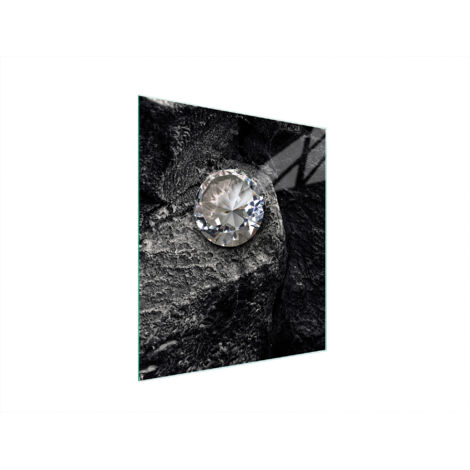 TAGLIERE IN VETRO 45x52 DIAMOND