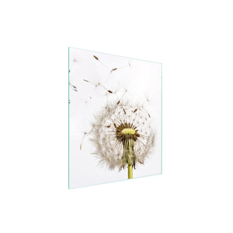 TAGLIERE IN VETRO 45x52 FIORE