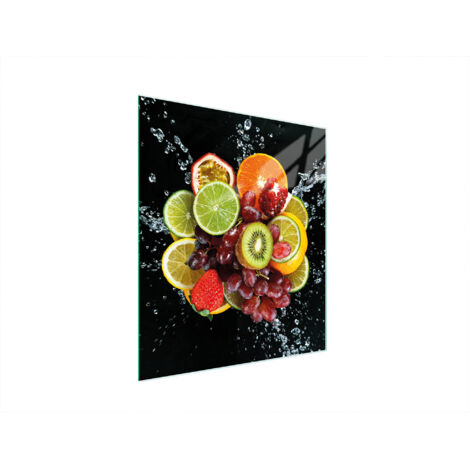 TAGLIERE IN VETRO 45x52 FRUTTA