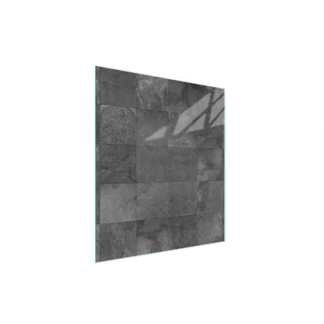TAGLIERE IN VETRO 45x52 GRIGIO
