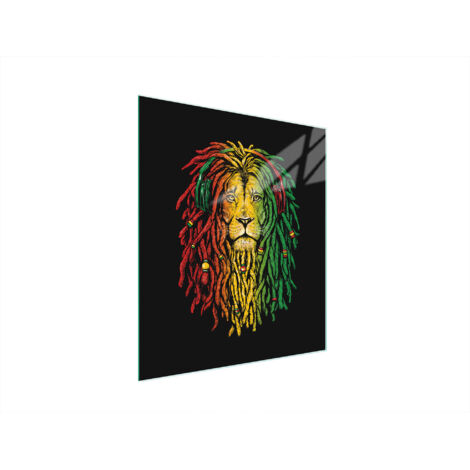 TAGLIERE IN VETRO 45x52 LEONE