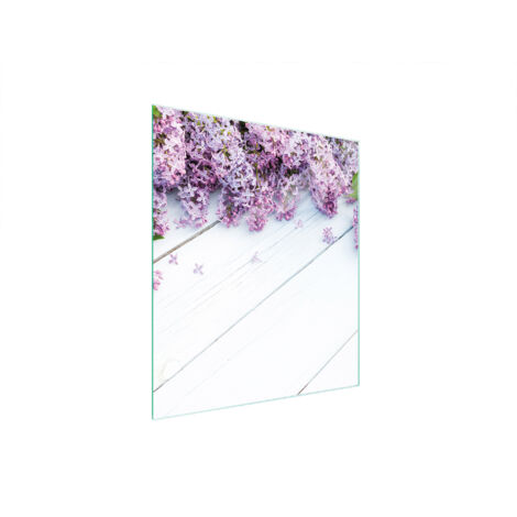 TAGLIERE IN VETRO 45x52 LILLA