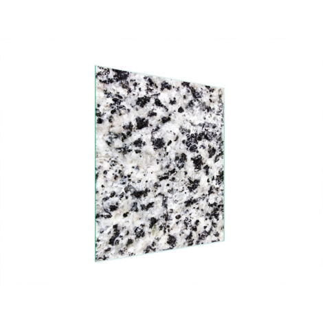 TAGLIERE IN VETRO 45x52 MARMO
