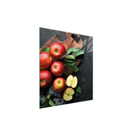 TAGLIERE IN VETRO 45x52 MELA