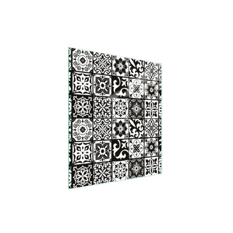 TAGLIERE IN VETRO 45x52 MOSAICO