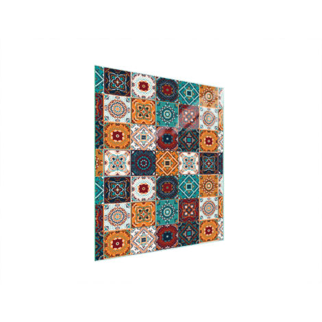 TAGLIERE IN VETRO 45x52 MOSAICO