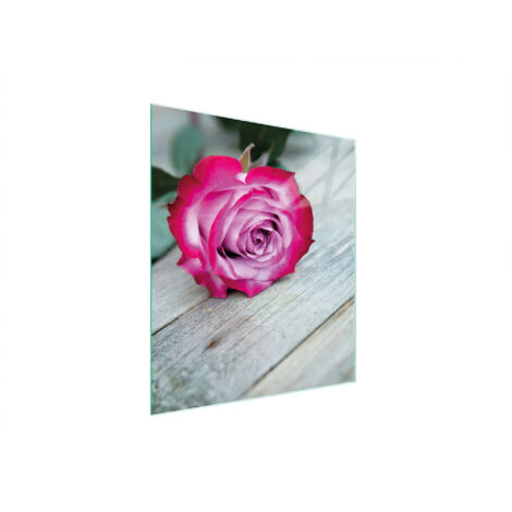 TAGLIERE IN VETRO 45x52 ROSA