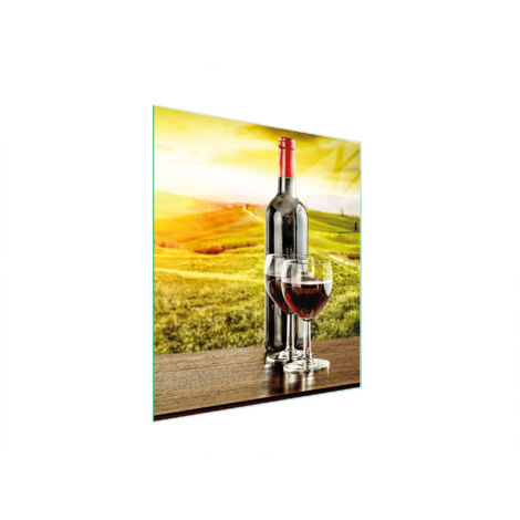 TAGLIERE IN VETRO 45x52 VINO
