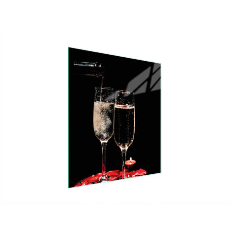 TAGLIERE IN VETRO 45x52 VINO