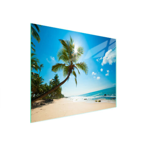TAGLIERE IN VETRO 52x30 BEACH