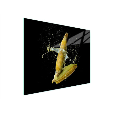 TAGLIERE IN VETRO 52x30 CORN