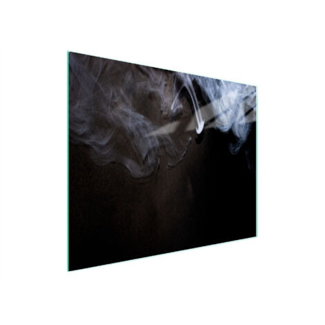 TAGLIERE IN VETRO 52x30 FUMO