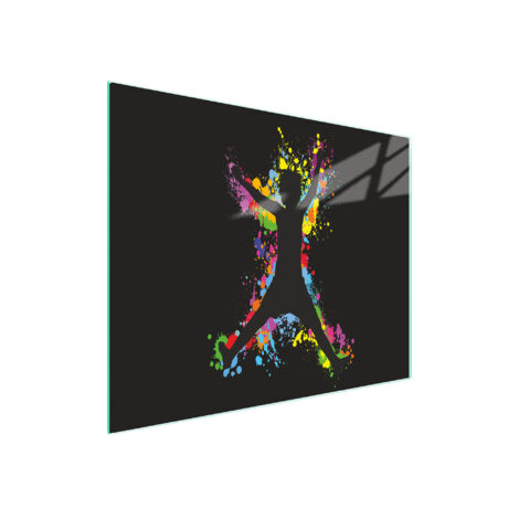 TAGLIERE IN VETRO 52x30 FUN