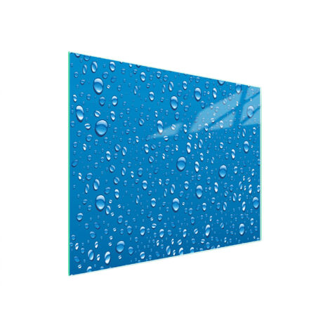 TAGLIERE IN VETRO 52x30 GOCCE