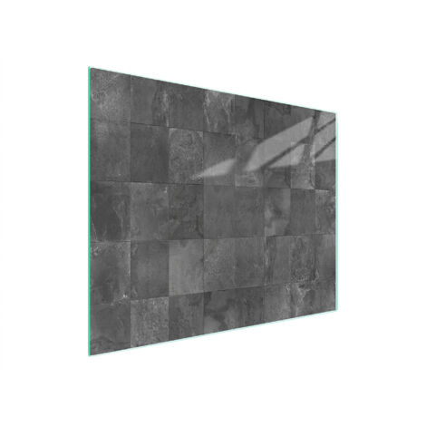 TAGLIERE IN VETRO 52x30 GRIGIO