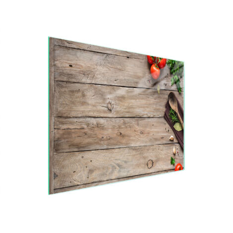 TAGLIERE IN VETRO 52x30 LEGNO