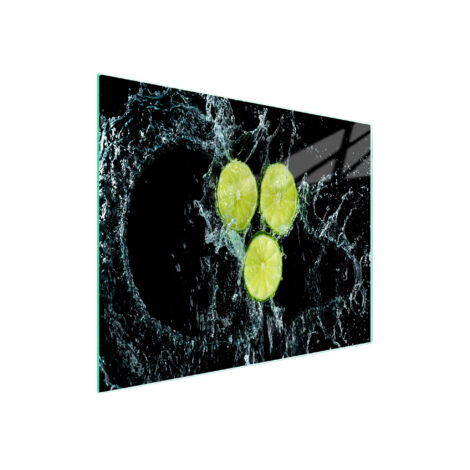 TAGLIERE IN VETRO 52x30 LIMONE