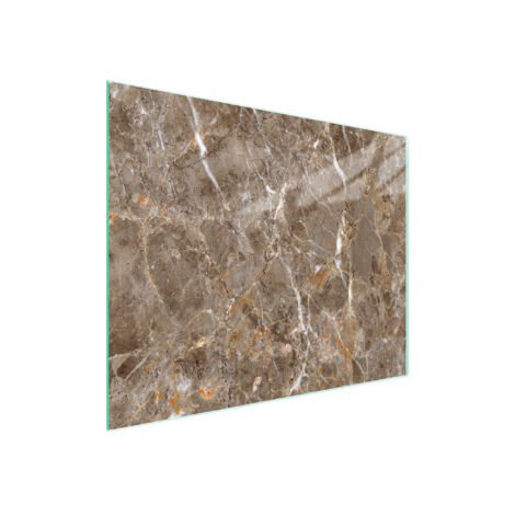 TAGLIERE IN VETRO 52x30 MARMO