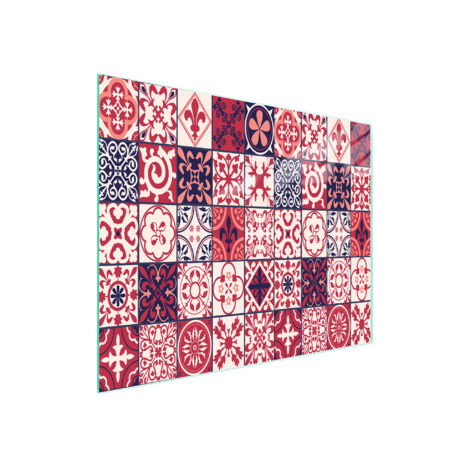 TAGLIERE IN VETRO 52x30 MOSAICO