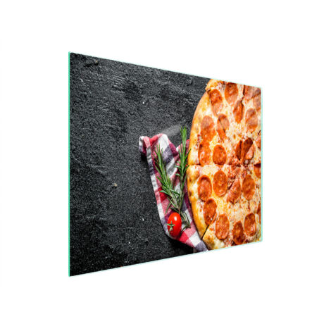 TAGLIERE IN VETRO 52x30 PIZZA