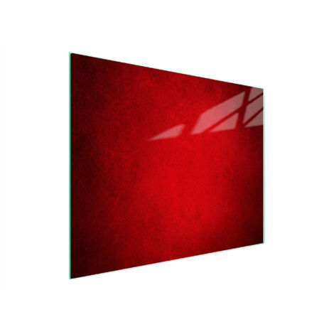 TAGLIERE IN VETRO 52x30 ROSSO