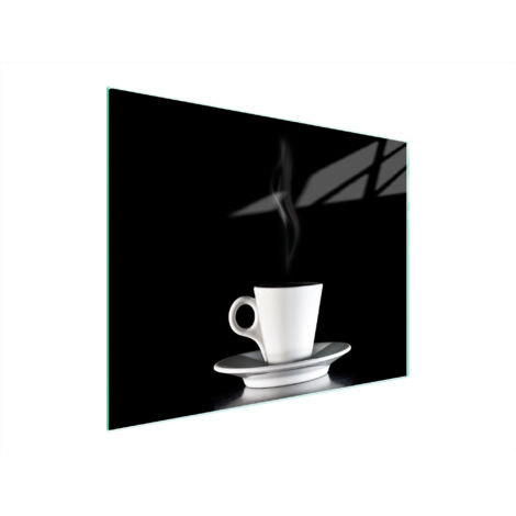 TAGLIERE IN VETRO 52x40 CAFFÈ