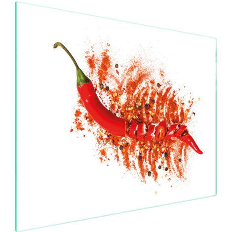 TAGLIERE IN VETRO 52x40 CHILLI
