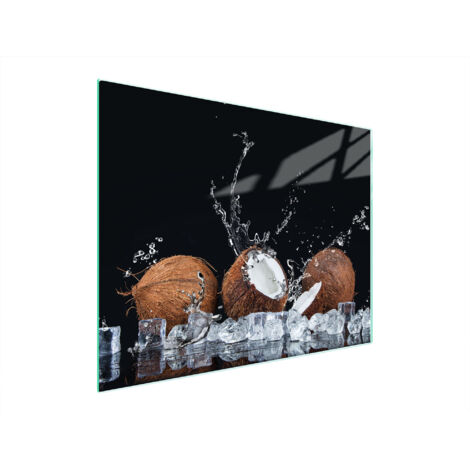 TAGLIERE IN VETRO 52x40 COCCO