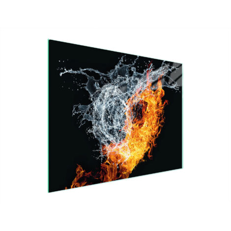 TAGLIERE IN VETRO 52x40 CUORE