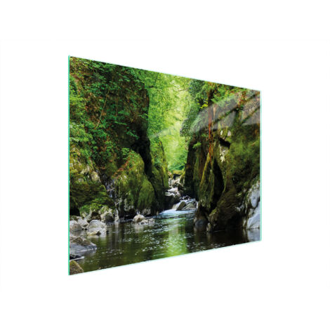 TAGLIERE IN VETRO 52x40 FOREST