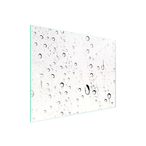 TAGLIERE IN VETRO 52x40 GOCCE