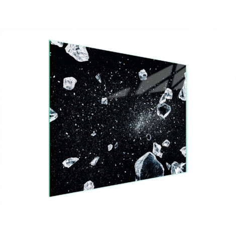 TAGLIERE IN VETRO 52x40 ICE