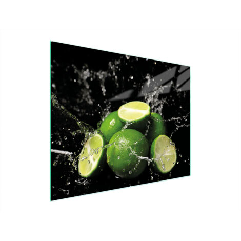TAGLIERE IN VETRO 52x40 LIME