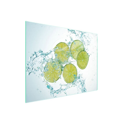TAGLIERE IN VETRO 52x40 LIME