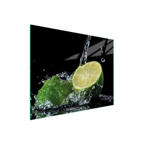 TAGLIERE IN VETRO 52x40 LIMONE