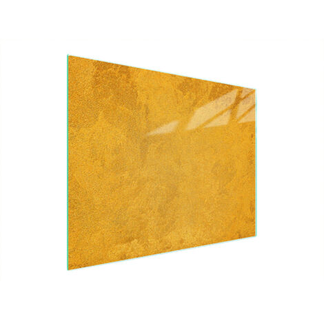 TAGLIERE IN VETRO 52x40 ORO