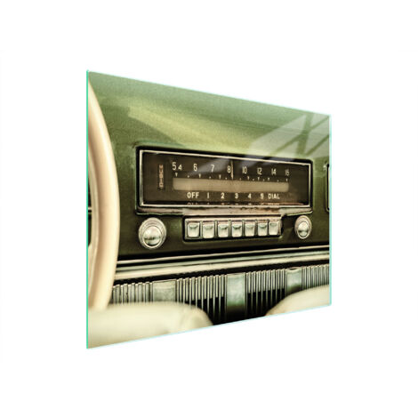 TAGLIERE IN VETRO 52x40 RADIO