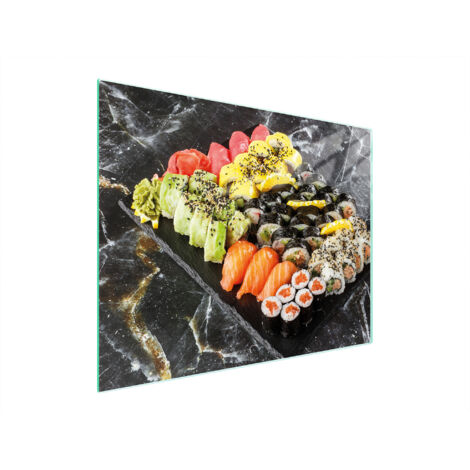 TAGLIERE IN VETRO 52x40 SUSHI