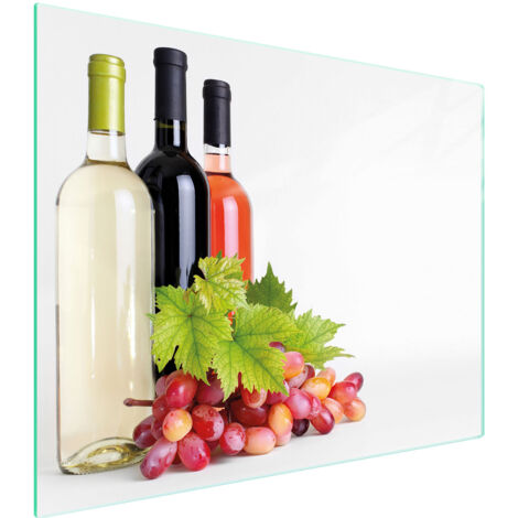 TAGLIERE IN VETRO 52x40 VINO