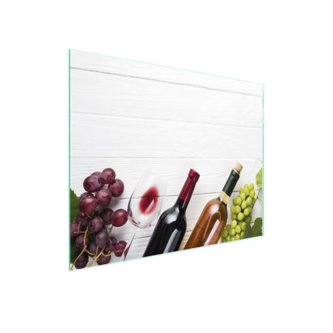 TAGLIERE IN VETRO 52x40 VINO